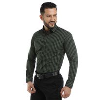 CAMISA EN CUADROS MANGA LARGA