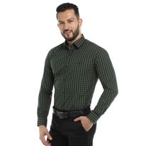 CAMISA EN CUADROS MANGA LARGA