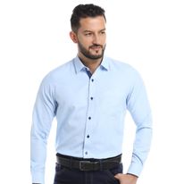 CAMISA SILUETA CLASICA MANGA LARGA