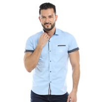 CAMISA MANGA CORTA CON BOLSILLO