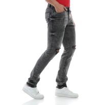JEAN BOTA AJUSTADA GRIS