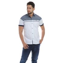 CAMISA MANGA CORTA DOS BLOQUES