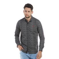 CAMISA MANGA LARGA ESTAMPADA