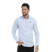 CAMISA MANGA LARGA ESTAMPADA