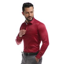 CAMISA MANGA LARGA  SILUETA SLIM FIT