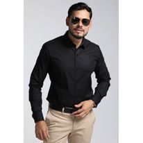 camisa manga larga silueta slim fit