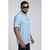 CAMISA HOJAS MANGA CORTA